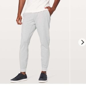 NWOT Lululemon City Sweat Jogger Heathered Ultra Light Grey Size L